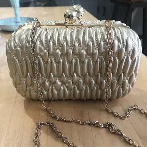 Small Golden clutch
